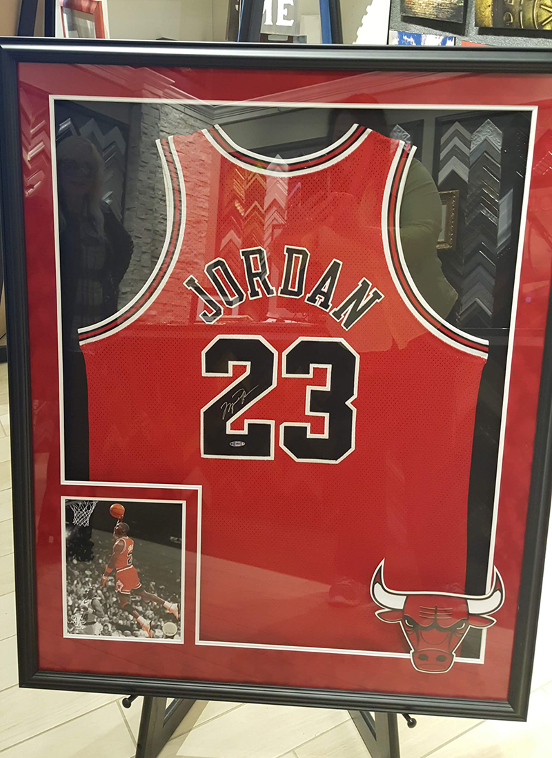 Framed Jersey Sample