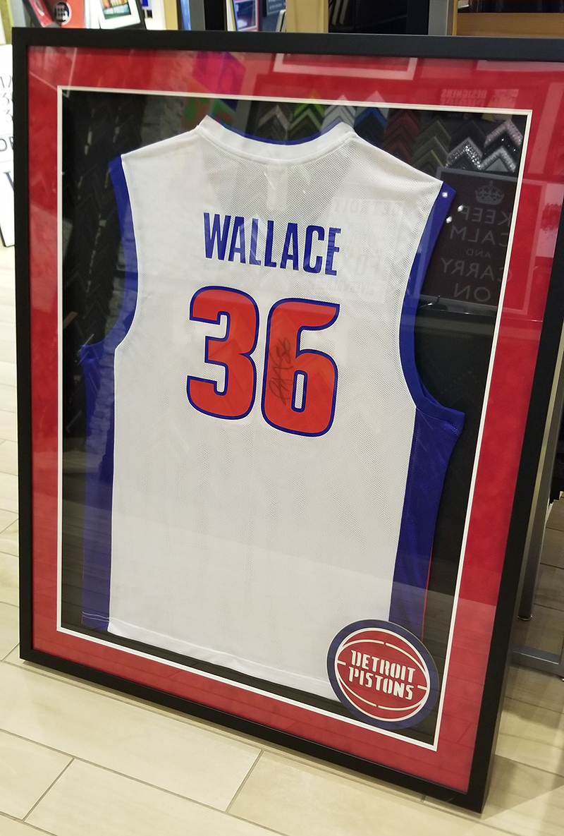 Framed Jersey Sample