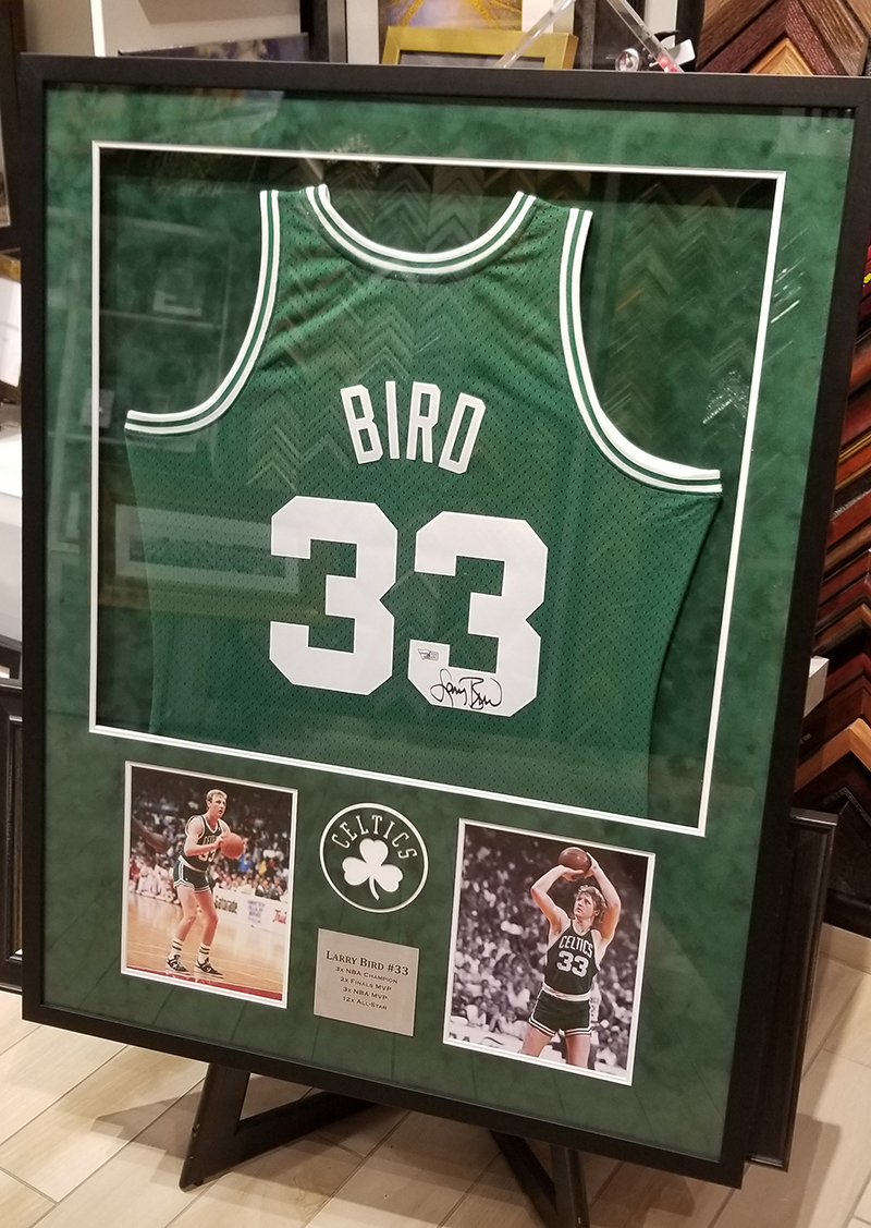 Framed Jersey Sample