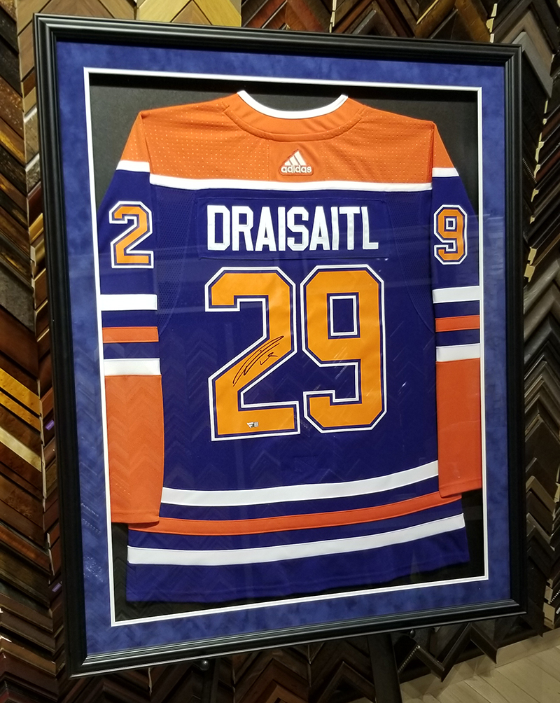 Framed Jersey Sample