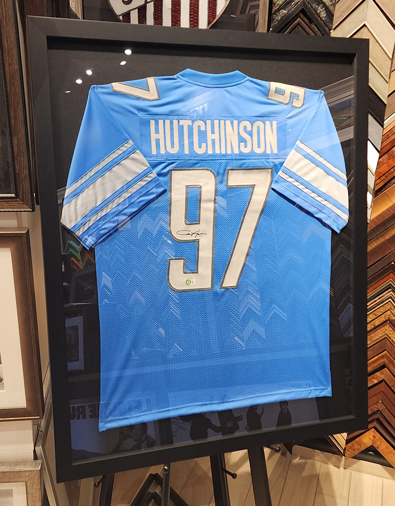 Framed Jersey Sample